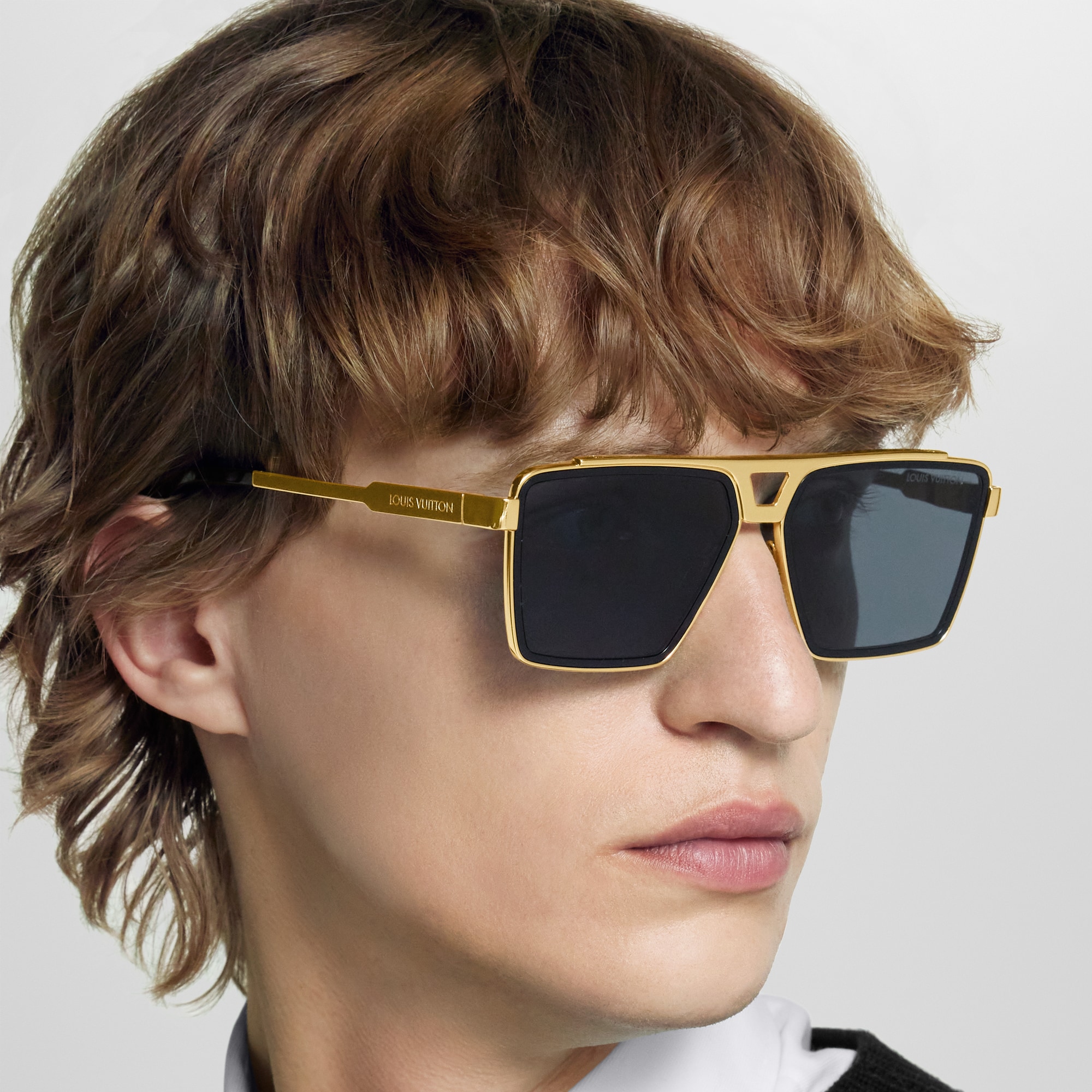1.1 Evidence Metal Square Sunglasses S00 - Gifts for Him | LOUIS